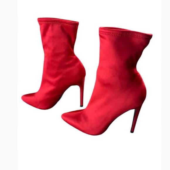 Steve Madden Lovely Stiletto Heel Ankle Booties  Size 7.5 NWOT - Picture 10 of 13